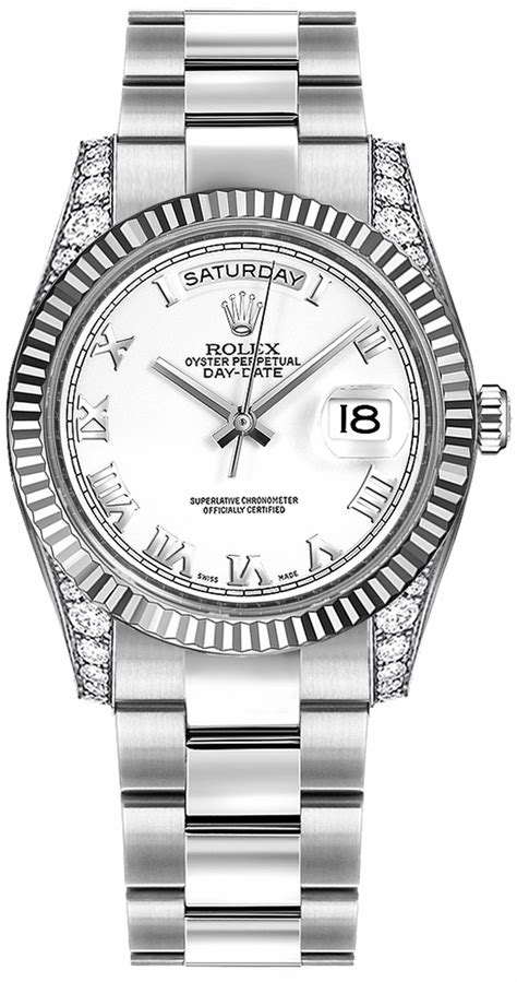 rolex 118339|white gold day date 36.